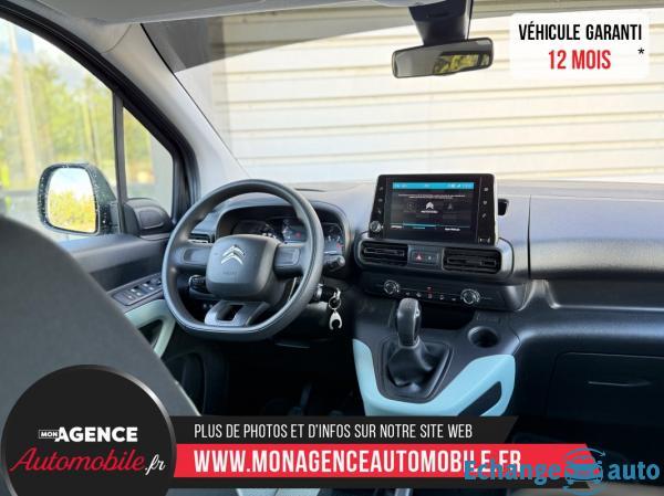 Citroën Berlingo Taille M 1.5L BlueHDi 102cv FEEL PACK / GARANTIE 12 MOIS